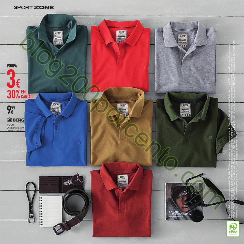 Novo Folheto SPORT ZONE promoções de 9 março a 