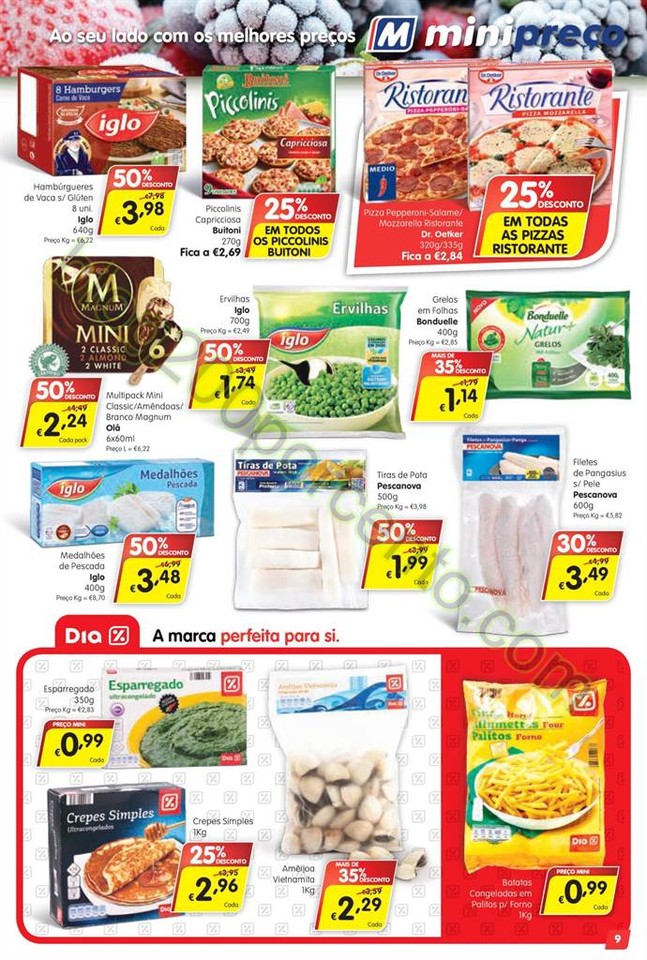 Antevisão Folheto MINIPREÇO promoções de 7 a 1