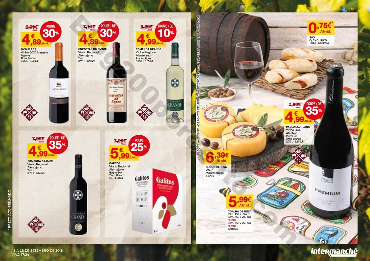 Antevisão Folheto INTERMARCHÉ Feira de vinhos pr