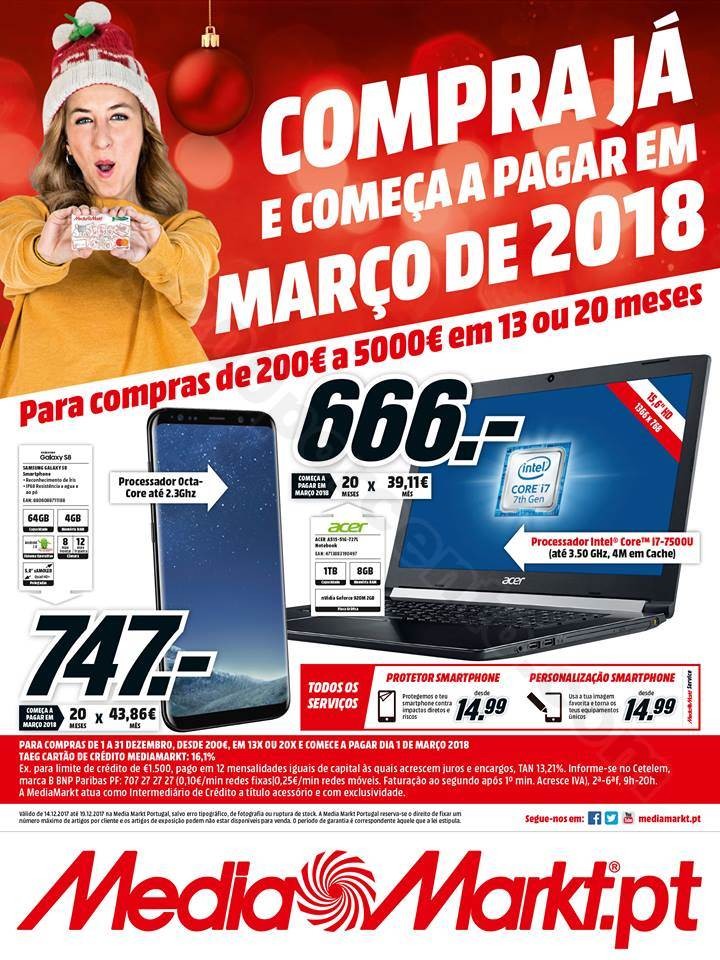 Antevisão Folheto MEDIA MARKT Promoções de 14 a