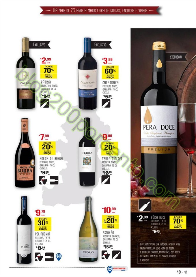 Antevisão Folheto CONTINENTE Feira queijos, enchi
