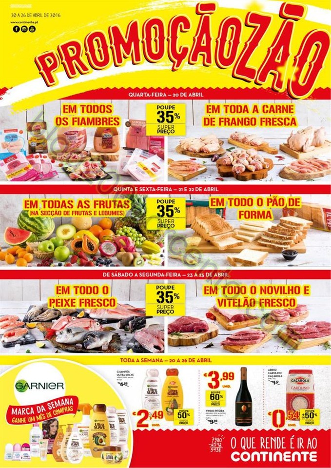 Antevisão Folheto CONTINENTE - MODELO Madeira de 