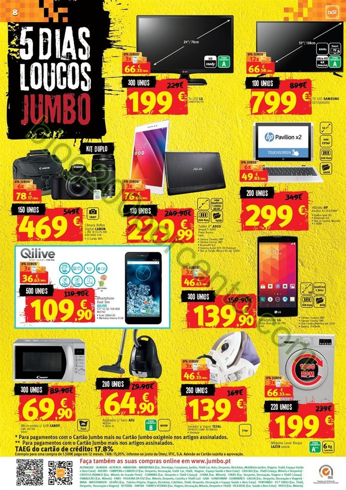 Antevisão Folheto JUMBO 5 dias Loucos de 27 a 31 