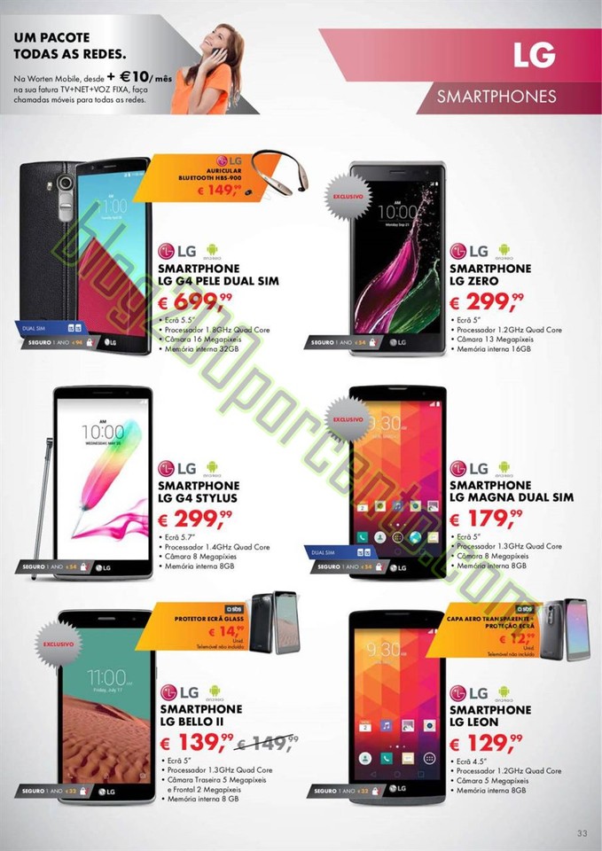 Novo Folheto WORTEN Mobile de 7 janeiro a 3 fevere