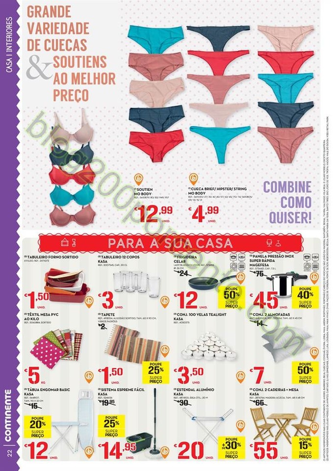 Antevisão Folheto CONTINENTE Promoções de 22 a 