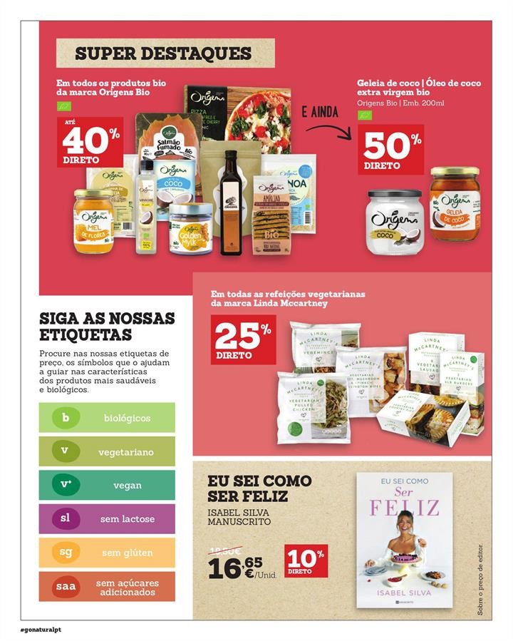 Antevisão Folheto GO NATURAL Promoções de 22 ou