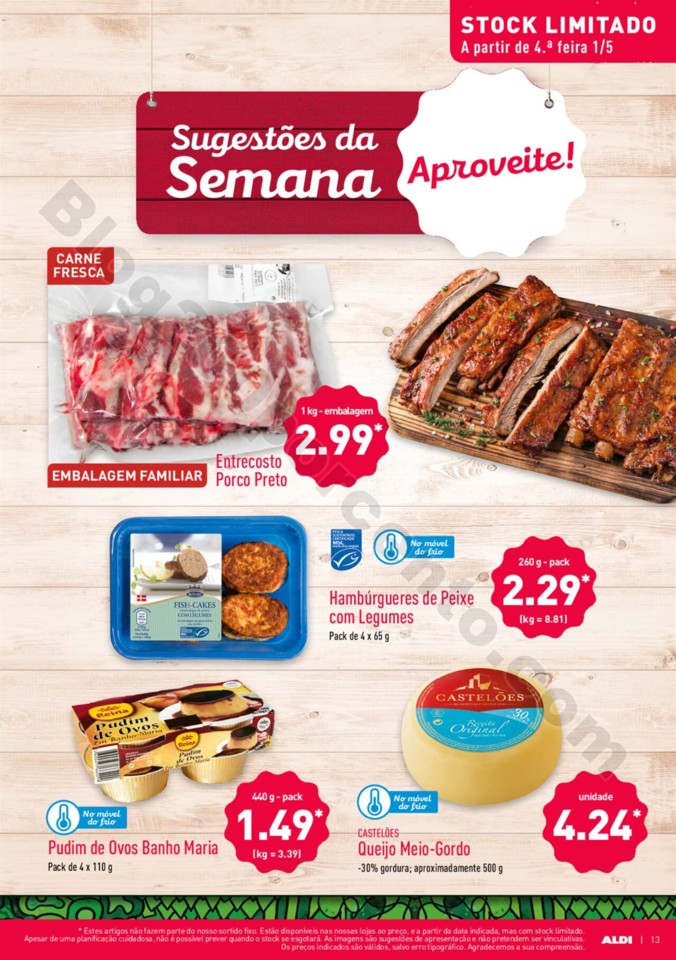 Antevisão Folheto ALDI Promoções a partir de 1 
