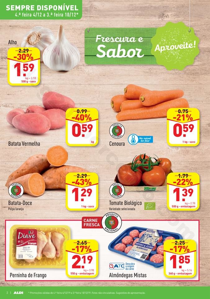 Antevisão Folheto ALDI Promoções a partir de 4 