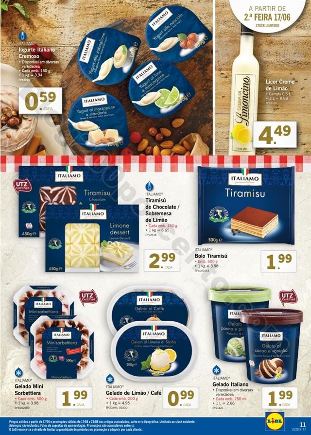 Antevisão Folheto LIDL Especial Itália promoçõ