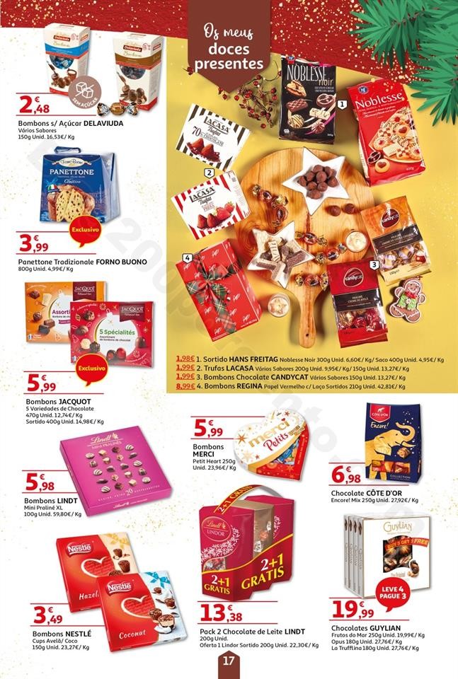 Antevisão Folheto AUCHAN Natal Promoções de 29 