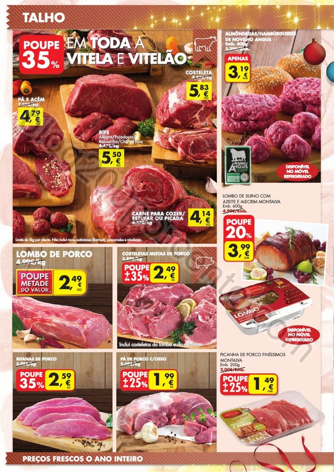 Antevisão Folheto PINGO DOCE Frescos promoções 