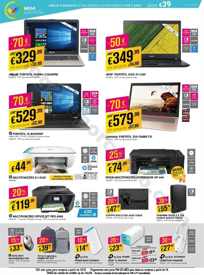 Antevisão Folheto RADIO POPULAR Promoções de 6 