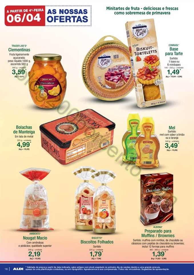 Antevisão Folheto ALDI Promoções a partir de 6 