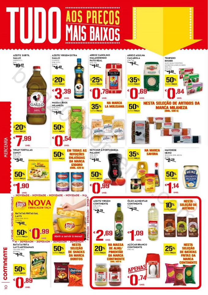 Antevisão Folheto CONTINENTE Promoções de 14 a 