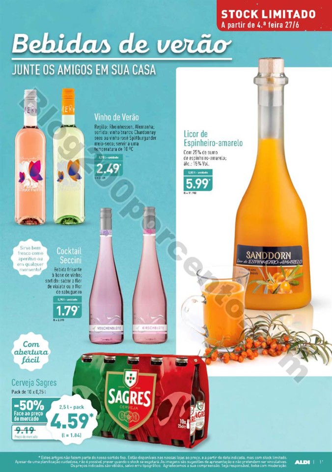 Antevisão Folheto ALDI Promoções a partir de 27