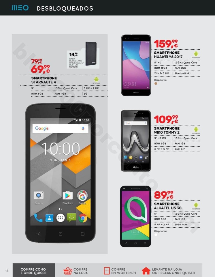 Antevisão Folheto WORTEN Mobile Promoções de 12