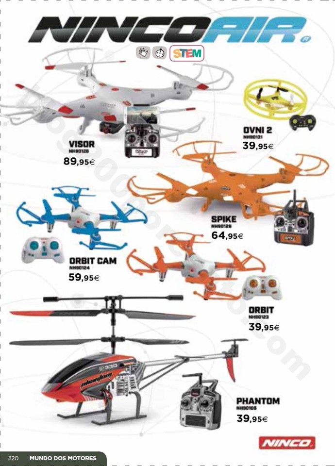 Antevisão Folheto Brinquedos Natal El Corte Ingl