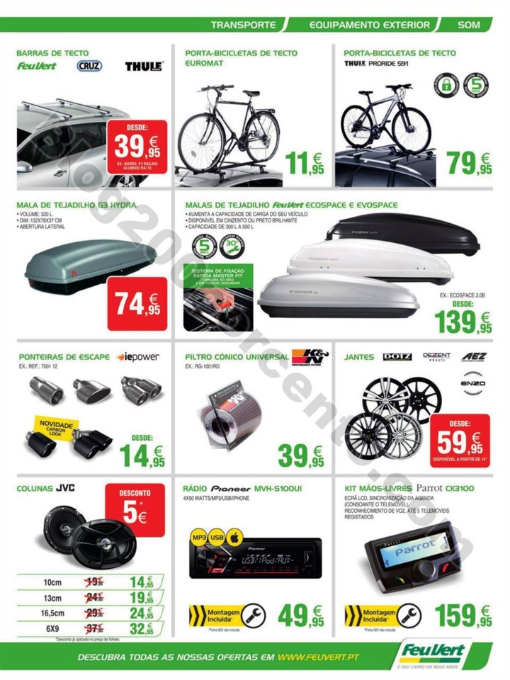 Antevisão Folheto FEU VERT Promoções de 1 outub