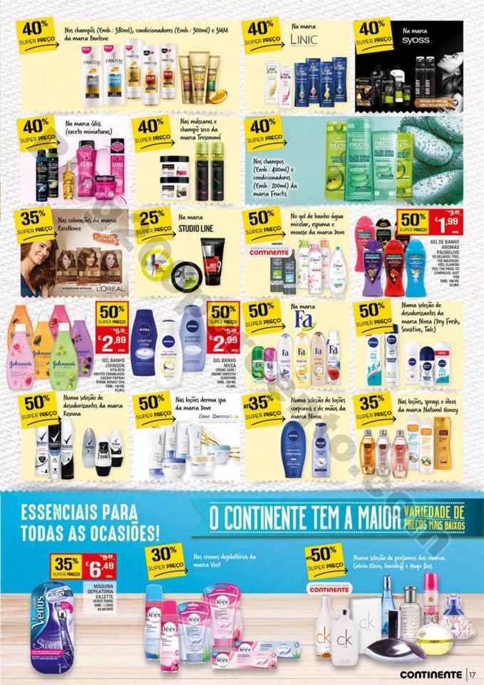 Antevisão Folheto CONTINENTE Promoções de 4 a 1