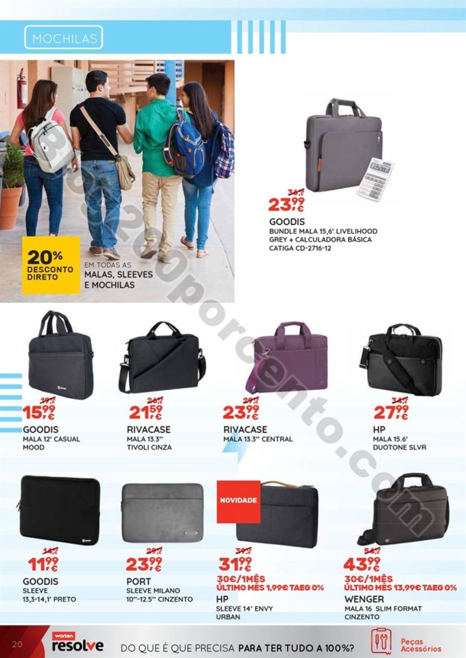 Antevisão Folheto WORTEN Regresso às aulas promo