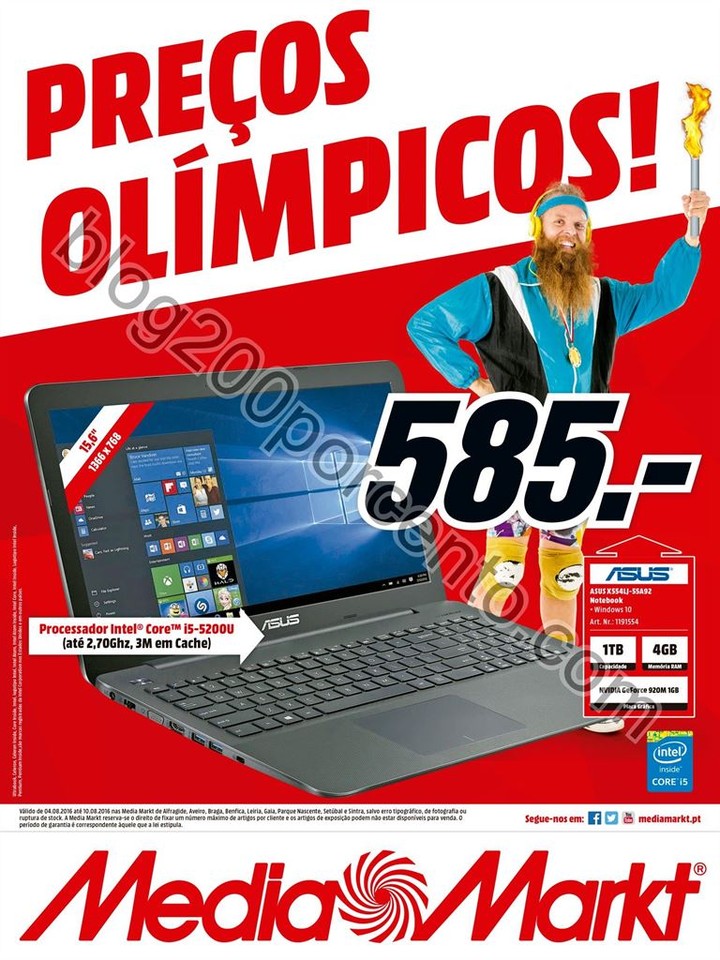 Antevisão Folheto MEDIA MARKT Promoções de 4 a 