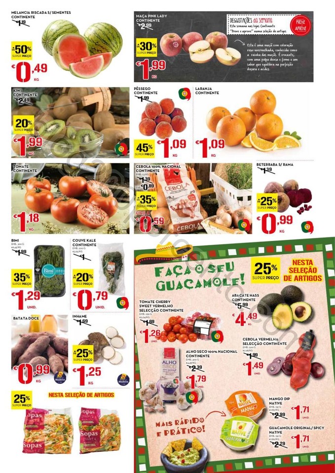 Antevisão Folheto CONTINENTE Madeira Promoções 