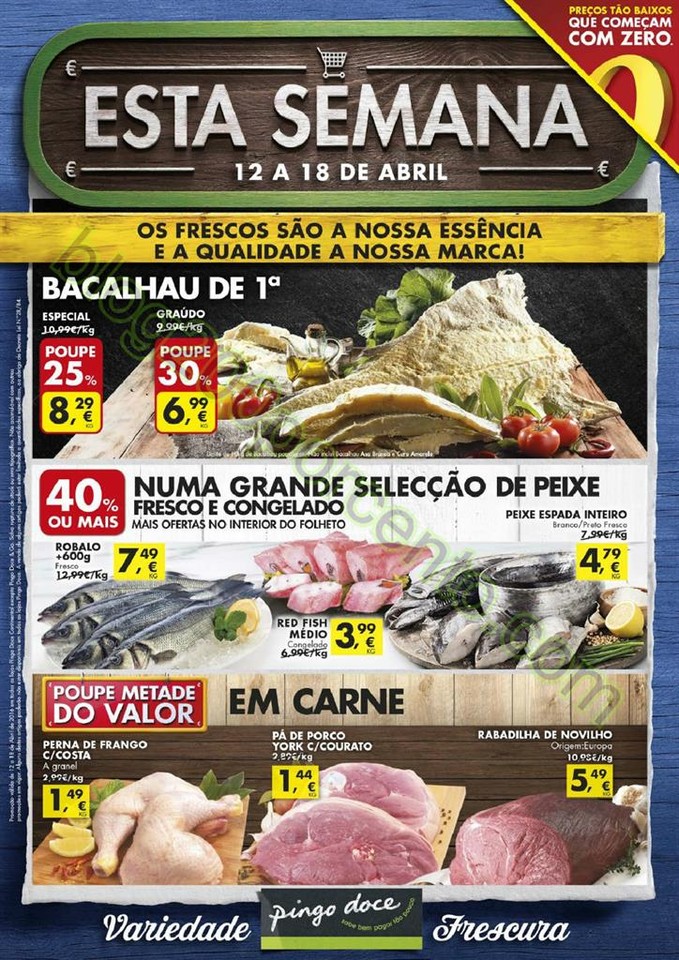 Antevisão Folheto PINGO DOCE Super de 12 a 18 abr