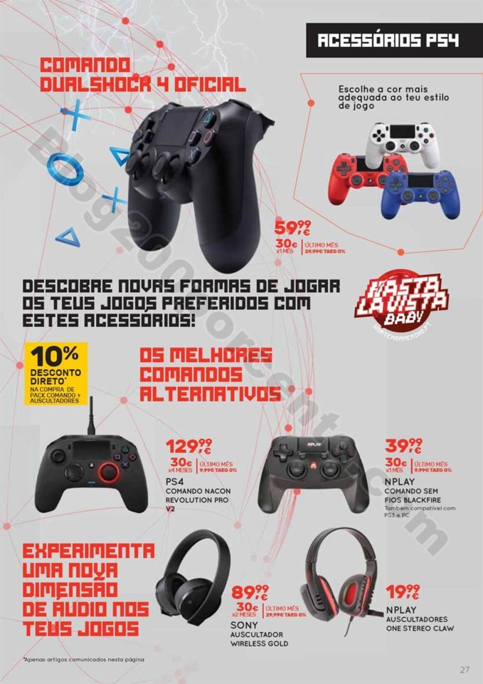 Antevisão Folheto WORTEN Gaming promoções de 26