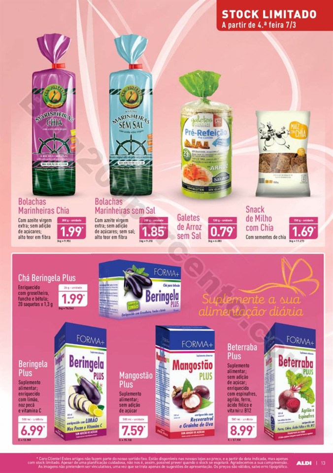 Antevisão Folheto ALDI Promoções a partir de 7 