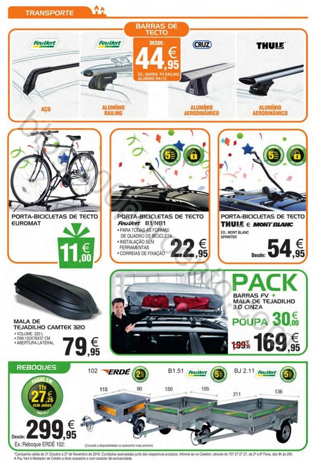 Antevisão Folheto FEU VERT Promoções de 31 outu