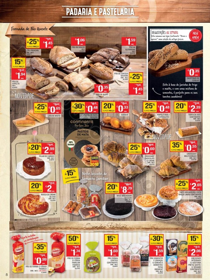 Antevisão Folheto CONTINENTE Promoções de 6 a 1