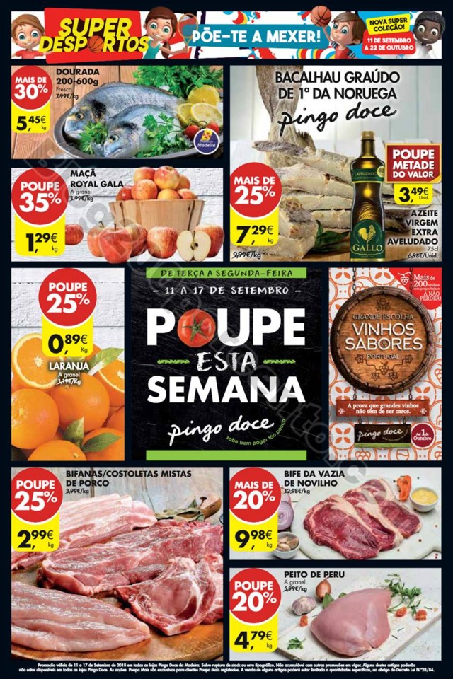 Antevisão Folheto PINGO DOCE Madeira promoções 