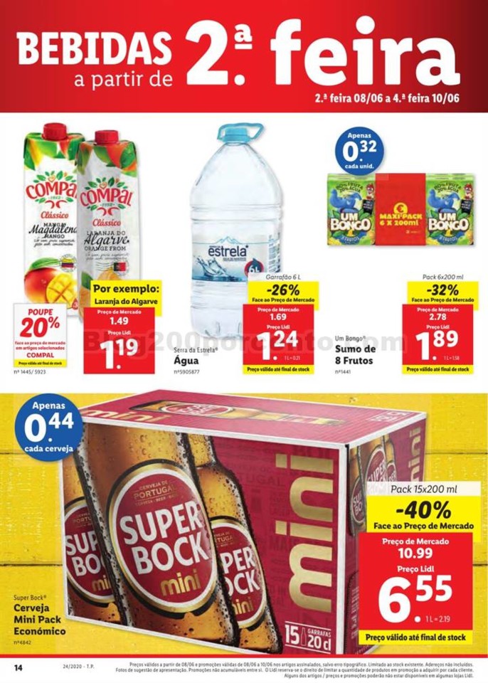 Antevisão Folheto LIDL Promoções de 8 a 14 junh