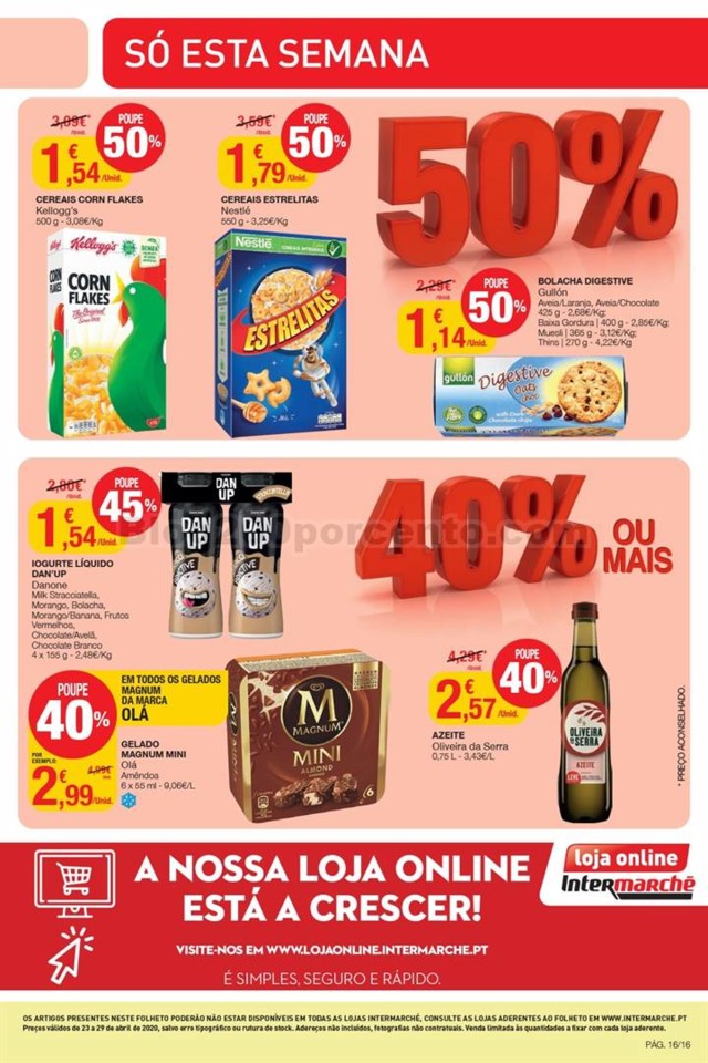 Antevisão Folheto INTERMARCE Promoções de 23 a 