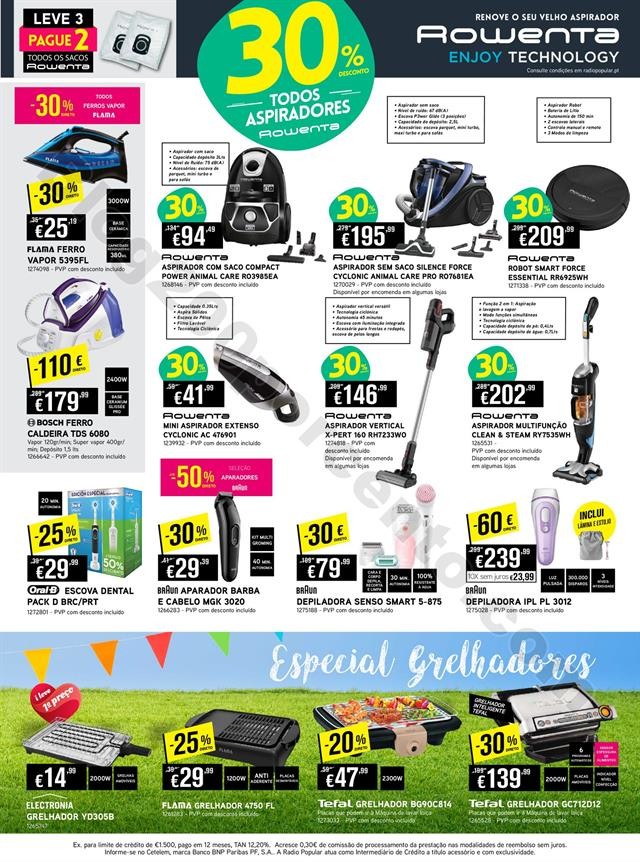 Antevisão Folheto RADIO POPULAR Promoções de 11