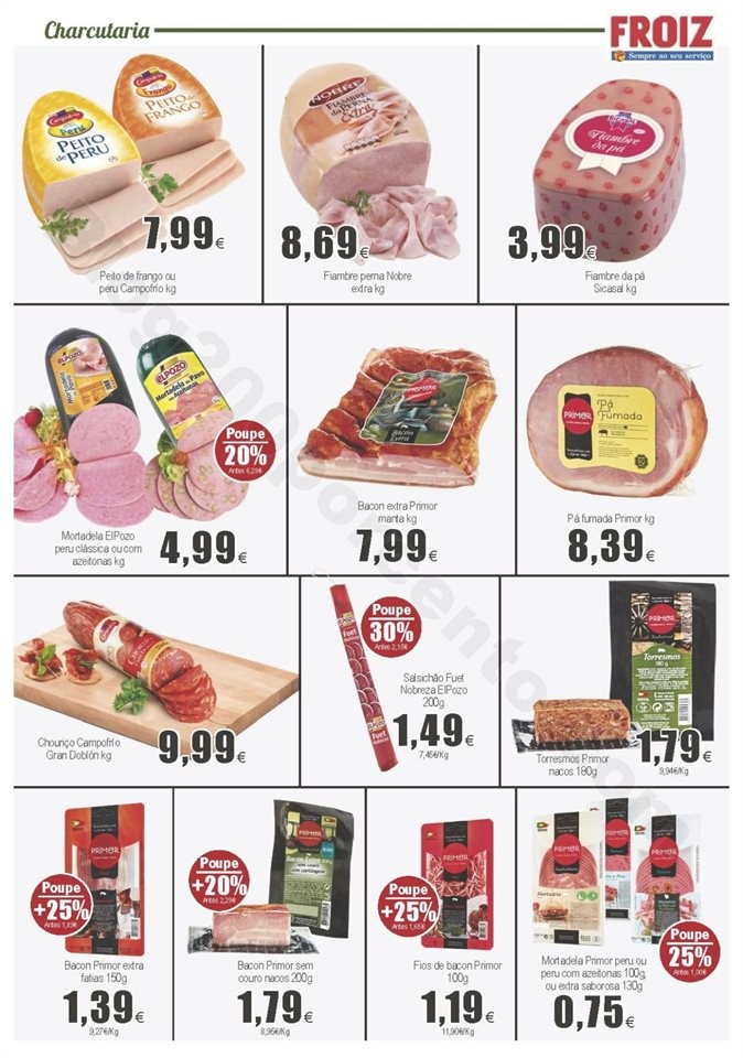 Antevisão Folheto FROIZ Promoções de 30 janeiro