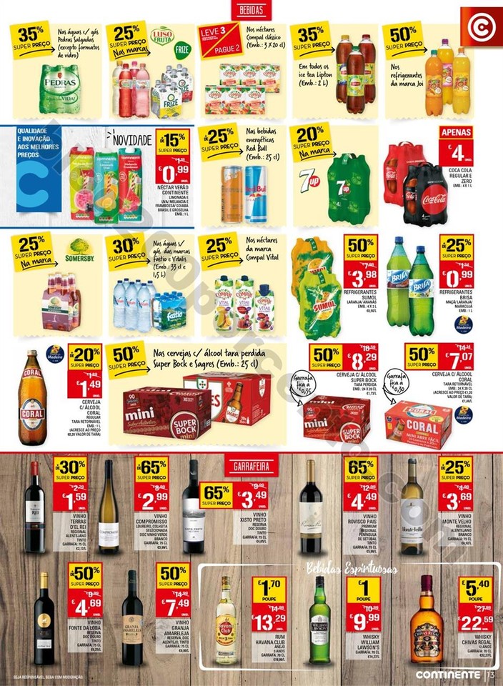 Antevisão Folheto CONTINENTE Madeira promoções 
