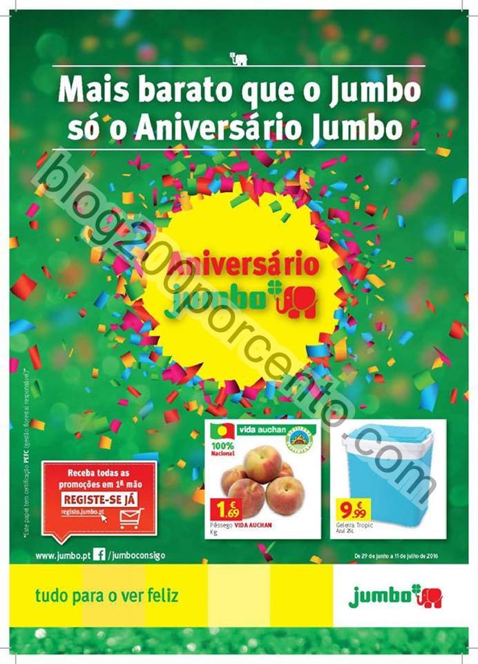 Antevisão Folheto JUMBO Aniversário Promoções 