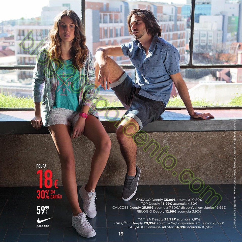 Novo Folheto SPORT ZONE promoções de 9 março a 