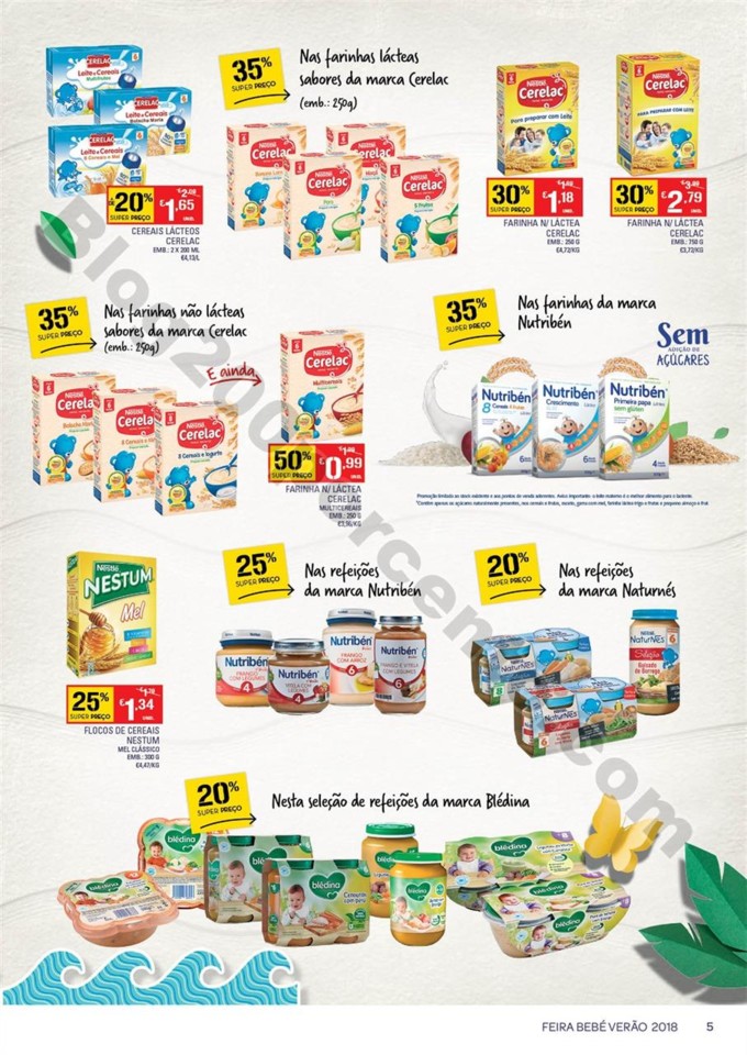Antevisão Folheto CONTINENTE Bebé Promoções de