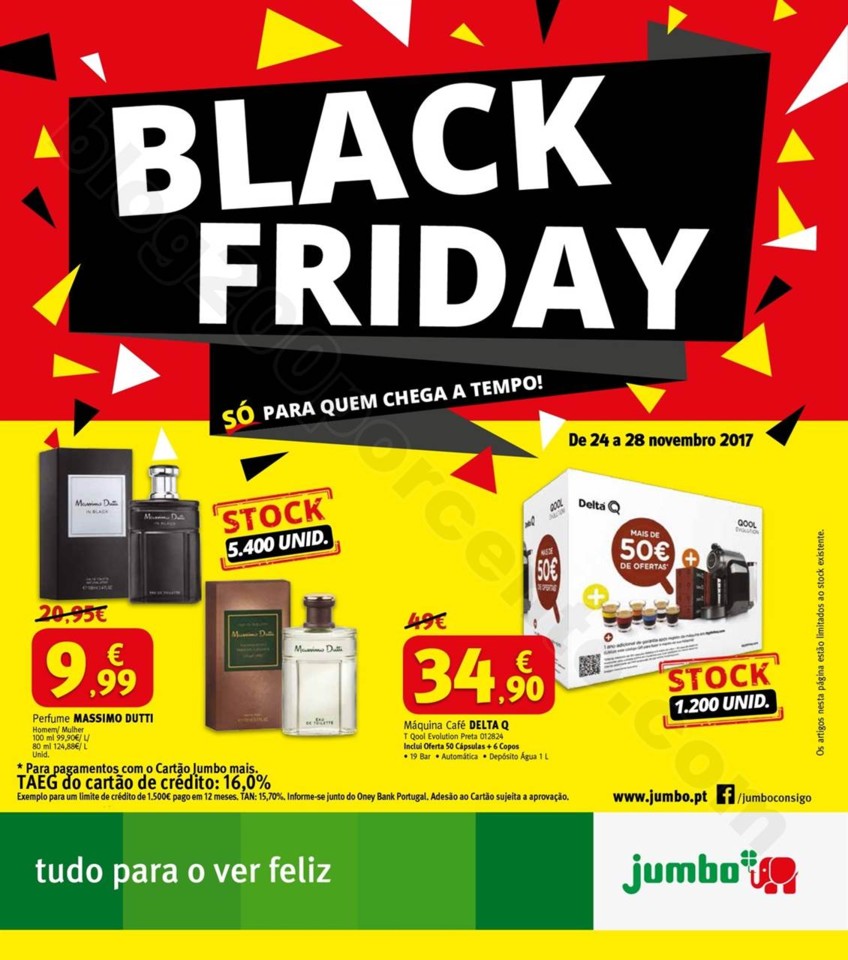 Antevisão Folheto JUMBO Black Friday de 24 a 28 n
