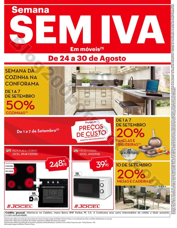 Antevisão Folheto CONFORAMA Promoções de 28 ago
