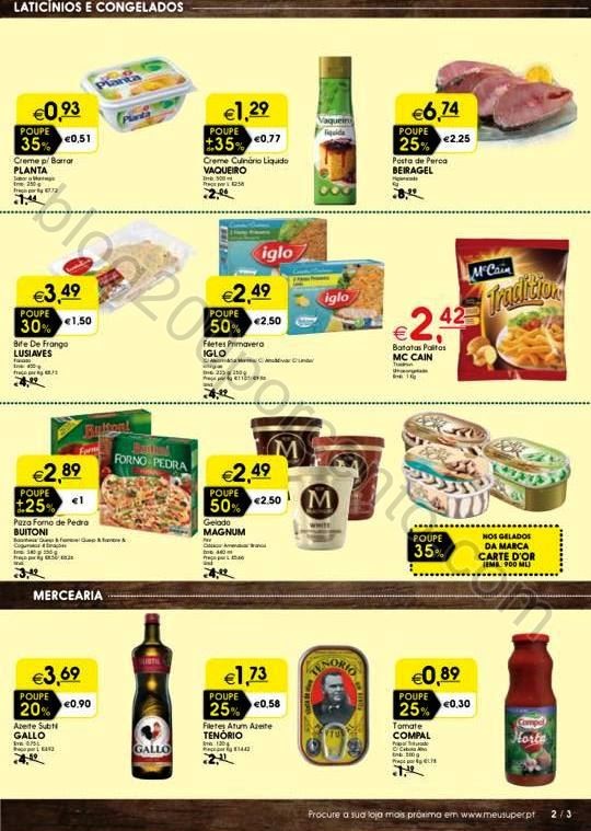 Antevisão Folheto MEU SUPER Promoções de 22 mar