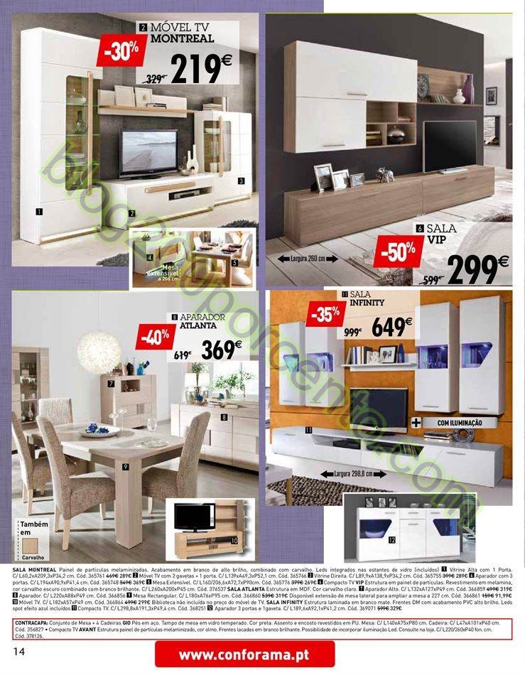 Antevisão Folheto CONFORAMA Promoções de 31 mar