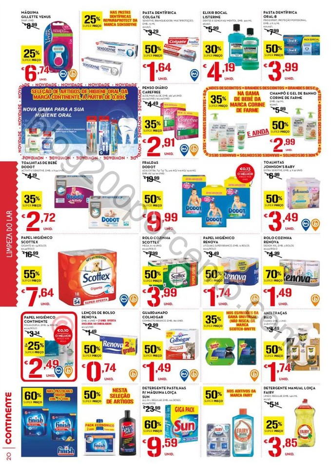 Antevisão Folheto CONTINENTE Promoções de 20 a 