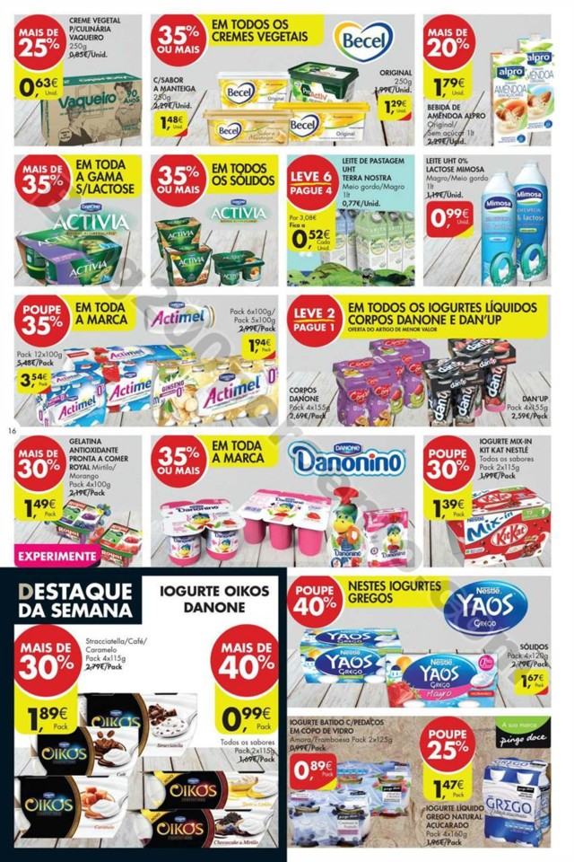 Novo Folheto PINGO DOCE Super Promoções de 1 a 7