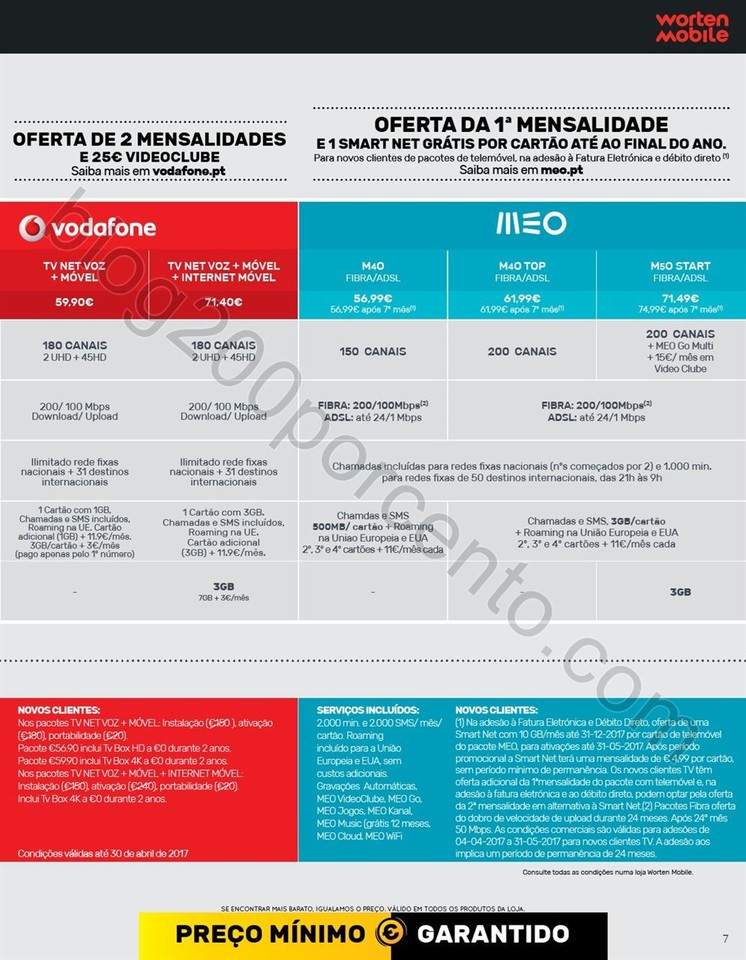 Novo Folheto WORTEN Mobile promoções até 10 mai