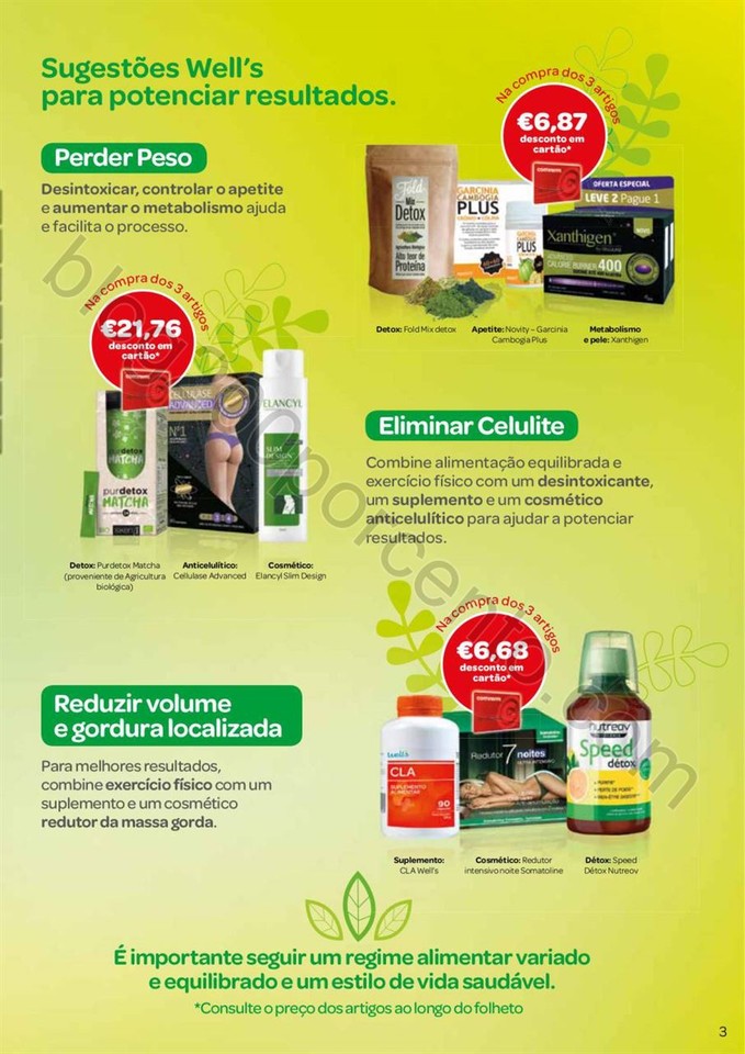 Antevisão Folheto WELLS Corpo promoções de 18 a