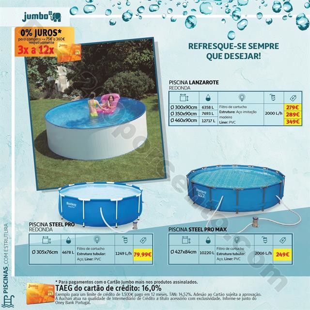 Antevisão Folheto JUMBO Especial Piscinas Promoç