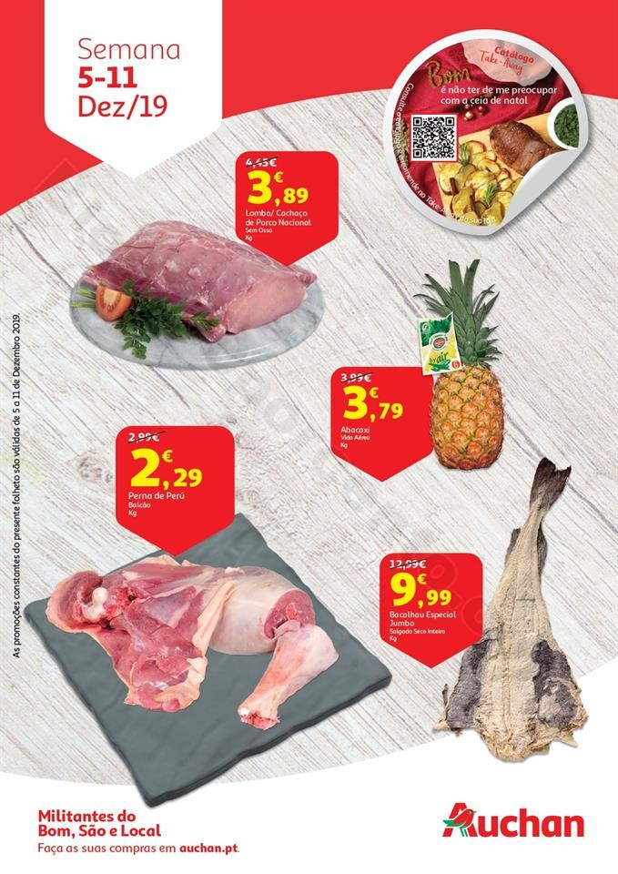 Antevisão Folheto AUCHAN Promoções de 5 a 11 de
